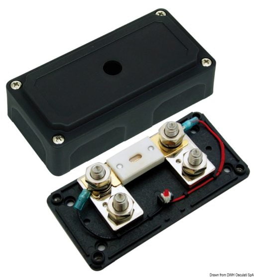 Oprawka bezpiecznikowa ANL o dużej obciążalności prądowej - ANL fuse holder, dual terminal box - Kod. 14.100.39 3