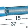 Izolowana rurka termokurczliwa 2 przewody umożliwiające hermetyczne połączenie - Pre-insulated tube 1-2,5 mm² - Kod. 14.186.50 1