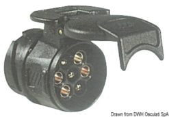Adaptery przejściówki dla przyczep podłodziowych - 7-13 pins trailer adapter - Kod. 14.190.50 5