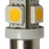 Żarówka LED do latarni, lamp kajutowych i lamp pozycyjnych z trzonkiem BA9S - W 1,4 - Kod. 14.225.02 2