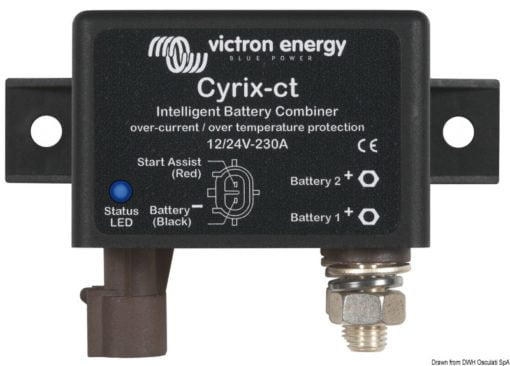 Stycznik baterii VICTRON Cyrix-I - Ah. 120 - Kod. 14.263.01 5
