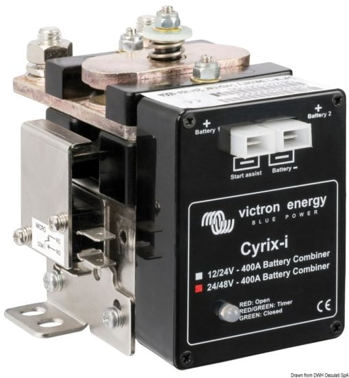 Stycznik baterii VICTRON Cyrix-I - Ah. 120 - Kod. 14.263.01 4