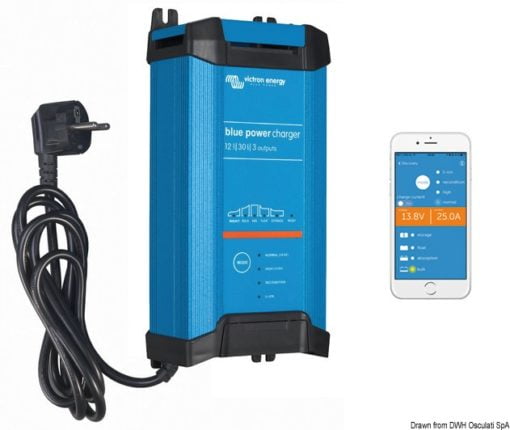 Ładowarka VICTRON Bluesmart IP22 z połączeniem Bluetooth - Caricabatterie Victron Blue Smart IP22 -16A (3) - Kod. 14.272.18 3
