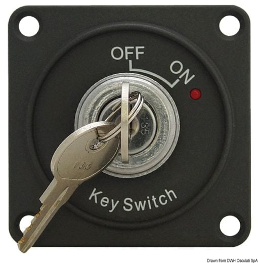Wyłącznik ON-OFF z kluczem - Kod. 14.386.09 3