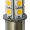 Żarówka LED SMD z trzonkiem BA15D do opraw punktowych - LED bulb 12/24 V BA15D 2 W 140 lm - Kod. 14.443.11 1