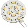 Żarówka dwukolorowa LED SMD z trzonkiem G4 - Lampadina LED SMD bianco blu 24V - Kod. 14.450.32 1