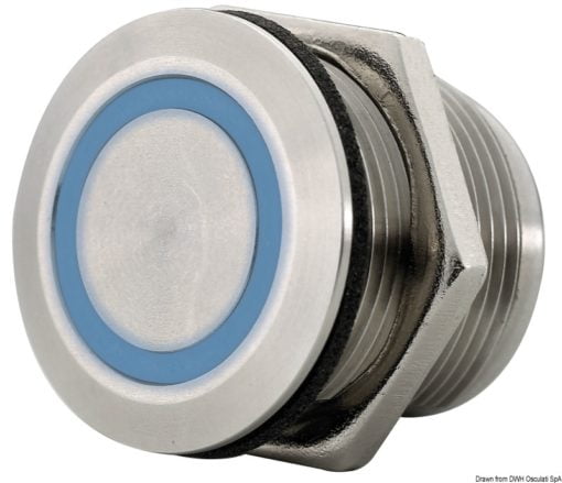 Włącznik dotykowy z regulacją natężenia dla szperaczy Led - Dimmerable touch switch for LED lights Ø 19 mm - Kod. 14.482.00 3
