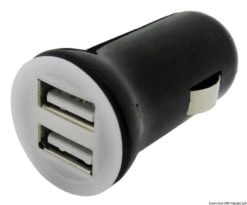 Przedłużacz i gniazdo wtykowe max 8A + podwójne USB + wysuwany mikro USB - 2,5A - Kod. 14.517.13 15