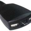 Podwójne USB + mikro USB wysuwane - 2,5 A - Kod. 14.517.11 1