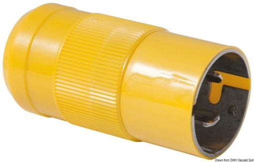 Wtyczki i gniazda wtykowe MARINCO. Wodoszczelne wieczko z PVC żółte dla 14.636.10 - Kod. 14.771.70 5