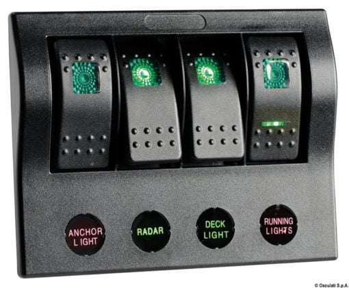 Panel elektryczny seria PCP Compact z wyłącznikiem automatycznym + dioda LED - Kod. 14.860.06 4
