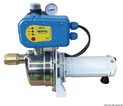 Sterowany elektronicznie zbiornik hydroforowy CEM - Fresh water pump with EPC system 24 V - Kod. 16.064.24 3