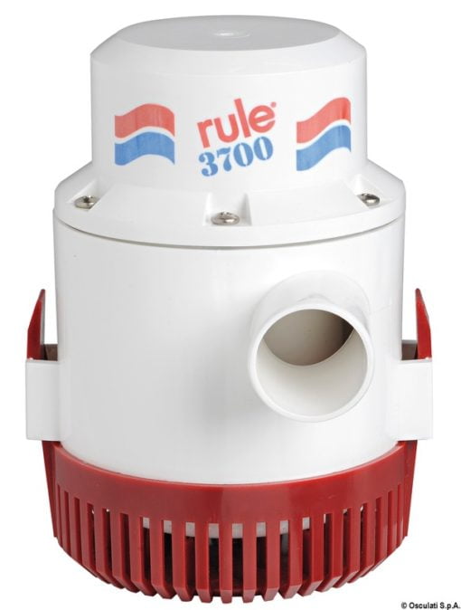 Pompa zanurzeniowa typu maxi RULE 4000 (56 D). Wydajność 256 l/min. 24V - Kod. 16.119.24 3