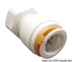 Szybkozłączki do instalacji wodnych KP Ø 12 mm - Safety clip - Kod. 17.111.35 28