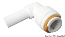 Szybkozłączki do instalacji wodnych KP Ø 12 mm - Safety clip - Kod. 17.111.35 19