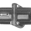 Zawór zwrotny liniowy WHALE Nylon. Złączka na wąż 25/38 mm - Kod. 17.121.50 1