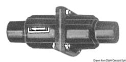 Zawór zwrotny liniowy WHALE Nylon. Złączka na wąż 20 mm - Kod. 17.121.90 5