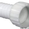 Złączka na wąż z polipropylenu, przyłącze obrotowe i uszczelka - Straight female hose adapter 1/2“ x 15 mm - Kod. 17.236.01 1