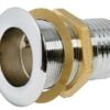 Przejście burtowe ze złączką na wąż - Thru hull chromed brass 3/4“ x 24 mm - Kod. 17.423.02 2
