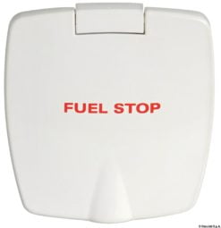 Puszka z tworzywa sztucznego ABS biała. New Edge z obrazkiem Fuel Stop - Kod. 17.452.56 7