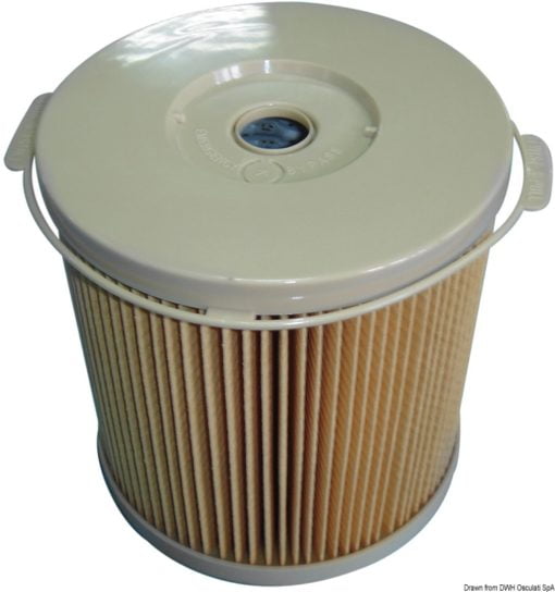 Zapasowy wkład SOLAS dla filtrów oleju napędowego - SOLAS diesel filter cartridge medium - Kod. 17.668.02 5