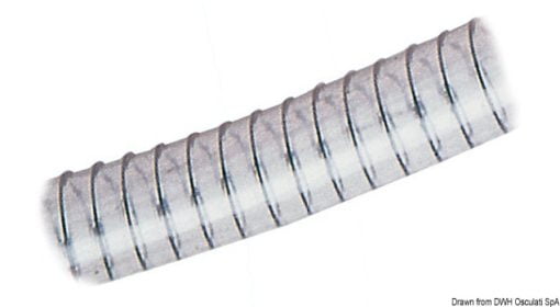 Klasyczny wąż spiralny do zastosowań sanitarnych, pomp itp. Ø 35x46 mm - Kod. 18.002.35 3