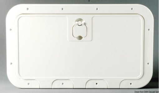 Klapa inspekcyjna z wyjmowanym panelem frontowym - biała - 305 x 355 mm - Kod. 20.302.20 4
