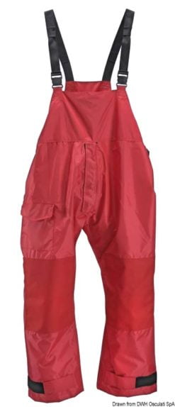Sztormiak + pas ratunkowy pneumatyczny + pas bezpieczeństwa - Rainjacket, self-inflating belt, safety harness XL - Kod. 24.250.04 5
