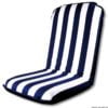 COMFORT SEAT profilowana poduszka samonośna na krzesło - 100x49x8 - Paski biało-niebieskie (tkanina sunbrella ®) - Kod. 24.801.01 1