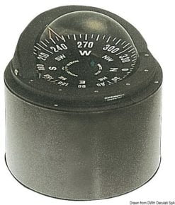 Kompas z podstawą RIVIERA 6''. Wersja dla łodzi żaglowych. Obudowa biała - Kod. 25.004.02 7