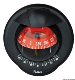 Kompas ścienny RIVIERA Pegasus - 3" - Czarna Czerwona - Kod. 25.019.17 7