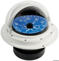 Kompas z podstawą + zasuwana pokrywa RIVIERA 4'' (100 mm). Kolor obudowy - czarny - Kod. 25.028.17 11