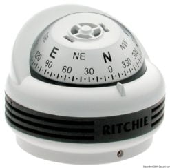 Kompasy RITCHIE Trek 2'' 1/4 (57 mm) w komplecie z oświetleniem i kompensatorami - RITCHIE Trek external compass 2“1/4 grey/blue - Kod. 25.080.13 15