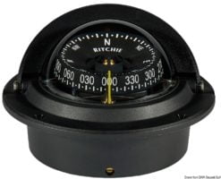 Kompasy RITCHIE Wheelmark 3'' (76 mm) - RITCHIE Wheelmark external compass 3“ black/black - Kod. 25.082.41 5