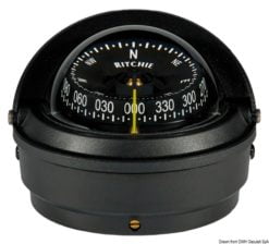 Kompasy RITCHIE Wheelmark 3'' (76 mm) - RITCHIE Wheelmark built-in compass 3“ black/black - Kod. 25.082.31 5