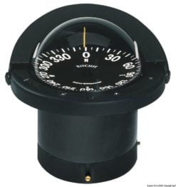 Kompasy RITCHIE Navigator 4'' 1/2 (114 mm) w komplecie z oświetleniem i kompensatorami - RITCHIE Navigator built-in compass 4“1/2 whi/white - Kod. 25.084.02 11