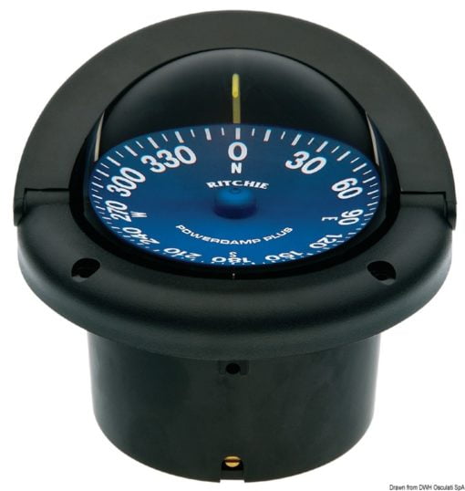 Kompasy RITCHIE Supersport - RITCHIE Supersport compass 3“3/4 black/blue - Kod. 25.087.01 3