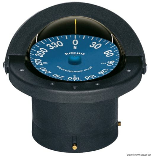 Kompasy RITCHIE Supersport - RITCHIE Supersport compass 5“ black/blue - Kod. 25.087.03 7