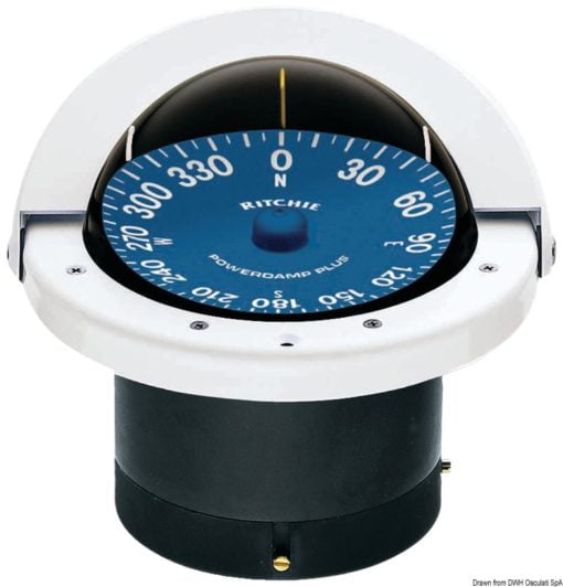 Kompasy RITCHIE Supersport - RITCHIE Supersport compass 5“ black/blue - Kod. 25.087.03 5