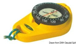 Kompas z miękką obudową RIVIERA. Model MIZAR. Kolor szary - Kod. 25.066.01 10