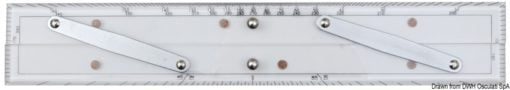 Liniały nawigacyjne równoległe Micron. Długość 30 cm - Kod. 26.142.70 3