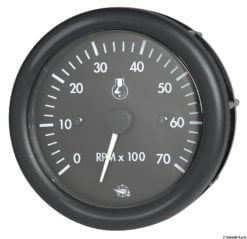 Liczniki obrotów GUARDIAN Diesel 0-4000 RPM Biała tarcza biała ramka* 24 Volt - kod 27.520.02 - Kod. 27.520.02 8