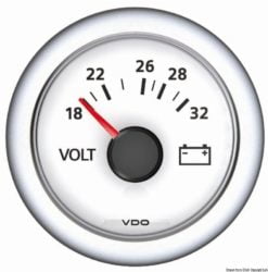 Ciśnienie oleju silnikowego 5 bar/80psi- tarcza: biała Volt 12 - Kod. 27.491.01 41