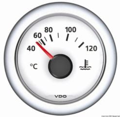 Ciśnienie oleju silnikowego 10 bar/150 psi- tarcza: biała Volt 12 - Kod. 27.492.01 40