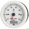 Liczniki obrotów GUARDIAN Diesel 0-4000 RPM z licznikiem** Biała tarcza biała ramka* 24 Volt - kod 27.520.06 - Kod. 27.520.06 2