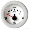 Wskażnik poziomu paliwa GUARDIAN 10-180 ohm Biała tarcza biała ramka 24 Volt - Kod. 27.527.02 1