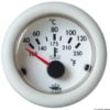 Wskażnik temperatury GUARDIAN H2o 40°-120° Biała tarcza biała ramka 12 Volt - Kod. 27.531.01 1