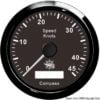 Prędkościomierz / licznik GPS GUARDIAN bez przetwornika Typ 1 Tarcza czarna, ramka czarna 12 Volt - Kod. 27.780.02 2