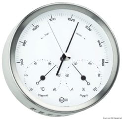 Przyrząd BARIGO Steel z serii minimalistycznej - zegar kwarcowy - 102 mm - Kod. 28.080.02 5