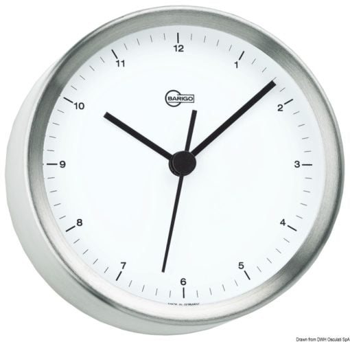 Przyrząd BARIGO Steel z serii minimalistycznej - zegar kwarcowy - 102 mm - Kod. 28.080.02 3